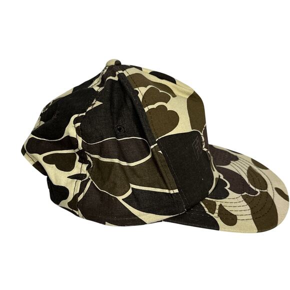 Vintage Brown Camo Field Trial Dog Food Hat Cap SnapBack - Picture 2 of 6